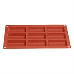 Silicone Cakevorm | 9 cakes | 29(L)x17,1(B)x1,3(H)cm, Verzenden