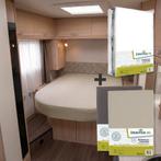 Textielpakket Queensbed/Eilandbed - 1 molton met 2 jersey, Verzenden, Nieuw, Wit