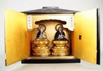 The statues of Honen Shonin and Zendo Daishi enshrined at