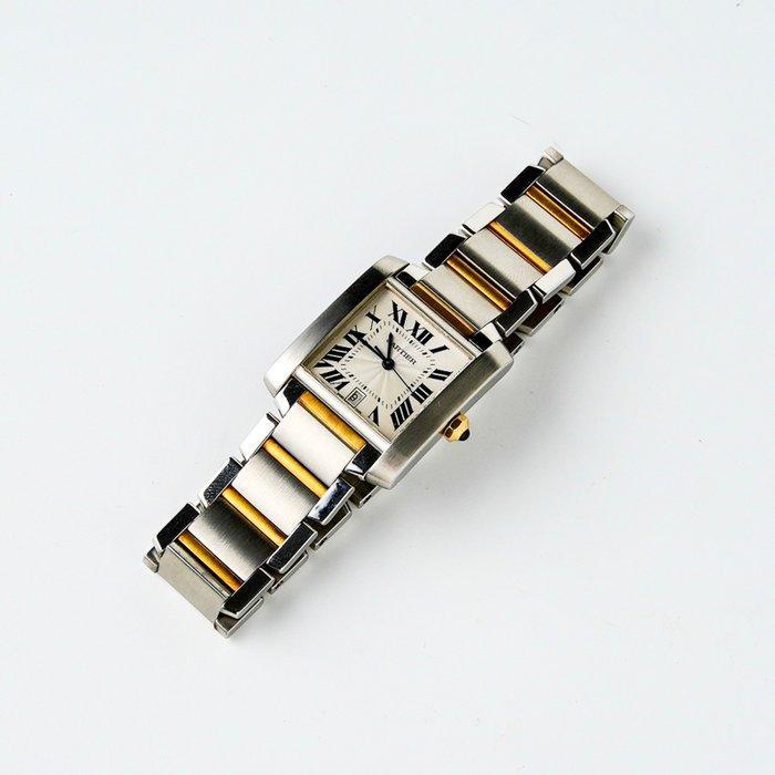 Cartier - Tank Française - 2302 - Heren - 2010-2020, Sieraden, Tassen en Uiterlijk, Horloges | Heren