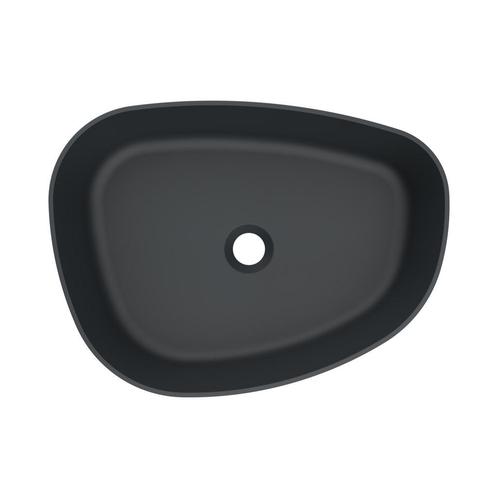 Waskom Arcqua Rocker Cast Marble 50x37 cm Organisch Links, Doe-het-zelf en Verbouw, Sanitair, Overige typen, Nieuw, Ophalen of Verzenden