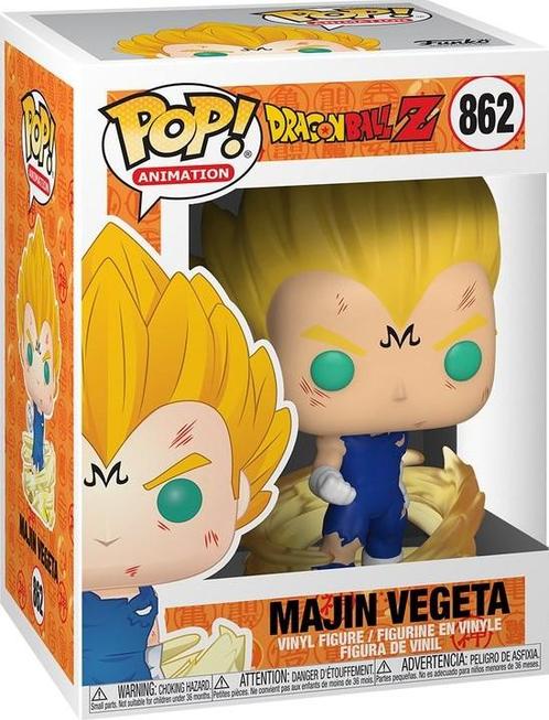 Funko Pop! - Dragon Ball Z Majin Vegeta #862 | Funko - Hobby, Verzamelen, Poppetjes en Figuurtjes, Nieuw, Verzenden