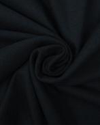 Wol/Viscose Zwart, Hobby en Vrije tijd, Stoffen en Lappen, Nieuw, Zwart