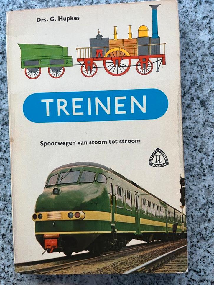 Treinen – Spoorwegen van stoom tot stroom, Boeken, Vervoer en Transport, Trein, Gelezen, Verzenden