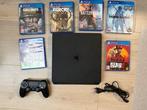 Sony - Playstation 4 (PS4) - SLIM with 6 top games & 1, Nieuw