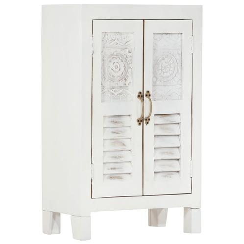vidaXL Dressoir 55x30x90 cm massief acaciahout, Huis en Inrichting, Kasten | Dressoirs, 25 tot 50 cm, Nieuw, 50 tot 100 cm, Overige houtsoorten