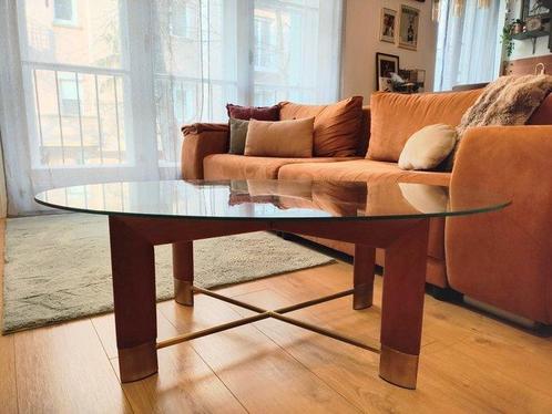 Fontana Arte - Daniela Puppa - Salontafel - Hout-Messing -, Antiek en Kunst, Antiek | Meubels | Stoelen en Banken