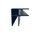 SALE - Hoekprofiel zwart 200 cm 10 mm - Mat zwart, Ophalen of Verzenden, Nieuw