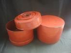 Doos - Bamboe, lacquer - Betelnut container