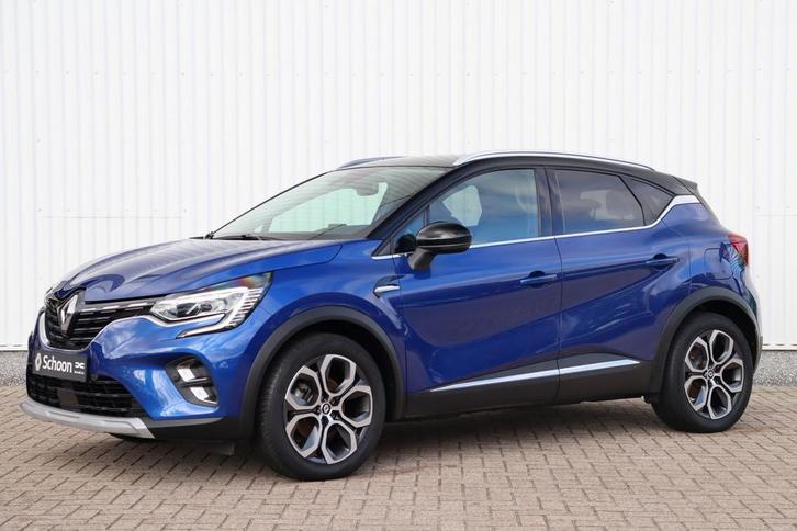 Zakelijke Lease |  Renault Captur 1.6 E-Tech Plug-in Hybrid, Auto's, Renault, Onderhoudsboekje, Lease, Zwart, Automaat, SUV of Terreinwagen