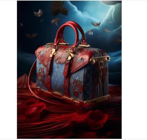 Luxe Glasschilderij – Louis Vuitton Tas, Huis en Inrichting, Woonaccessoires | Schilderijen, Tekeningen en Foto's, Nieuw, Ophalen of Verzenden