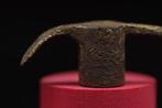 Middeleeuws (Gothic) - Miniatuur bronzen mijnwerkers pickaxe