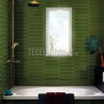 Wandtegel arrow green kelp donker groen 5x25 wandtegel, Doe-het-zelf en Verbouw, Tegels, Nieuw, Ophalen of Verzenden, 10 m² of meer