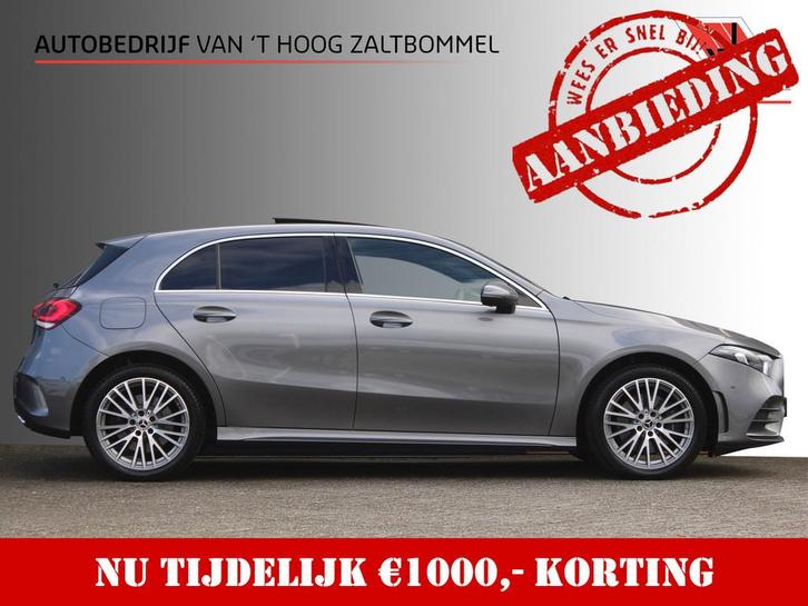 A-Klasse 250e AUT8 AMG Line PANORAMADAK SFEER NAVI CAMERA, Auto's, Mercedes-Benz, Te koop, Zwart, Automaat, Overige carrosserieën