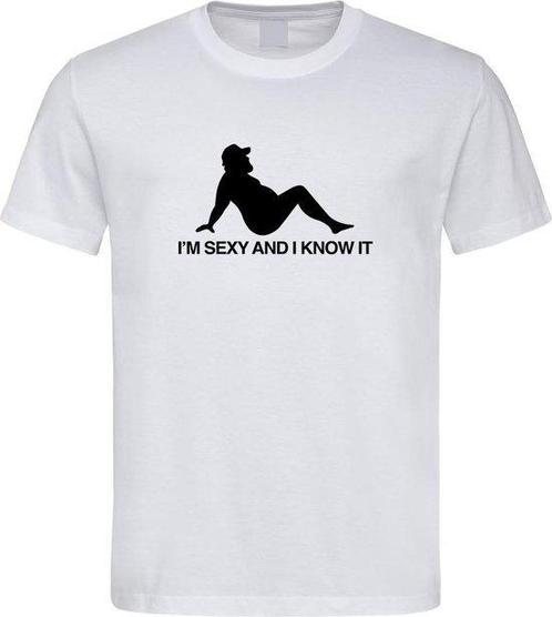 I'm Sexy and I know it, Kleding | Heren, T-shirts, Overige kleuren, Nieuw, Overige maten, Verzenden