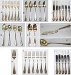 Bestekset (37) - Zilver - Zilver bestek, Antiek en Kunst