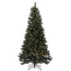 verlichte kerstboom Scotch Pine (h185 x Ø102 cm), Verzenden, Nieuw