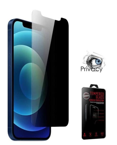 iPhone 12 Mini Privacy Tempered Glass Screen Protector, Telecommunicatie, Mobiele telefoons | Hoesjes en Frontjes | Apple iPhone
