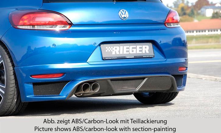 Rieger achteraanzetstuk | Scirocco 3 (13): 08.08-04.14 (tot, Auto-onderdelen, Carrosserie en Plaatwerk, Nieuw, Volkswagen, Verzenden