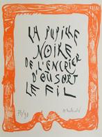 Pierre Alechinsky (1927) - Mots - Lithographie originale