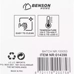 Benson Ronde siliconen pannenonderzetter - hittebestendig..., Ophalen of Verzenden, Nieuw