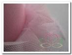 Lint Tule Rose 8 cm rol 50 m, Ophalen of Verzenden, Nieuw