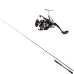 Ultimate Chikara Black Vertical Spin Combo 1.85m (14–35g), Watersport en Boten, Hengelsport | Algemeen, Verzenden, Nieuw