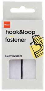 HEMA Klittenband zelfklevend 50cmx20mm wit, Hobby en Vrije tijd, Naaien en Fournituren, Verzenden, Nieuw