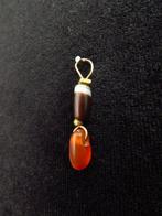 Oud-Romeins Goud Hanger met decoratieve agaat- en, Sieraden, Tassen en Uiterlijk, Antieke sieraden
