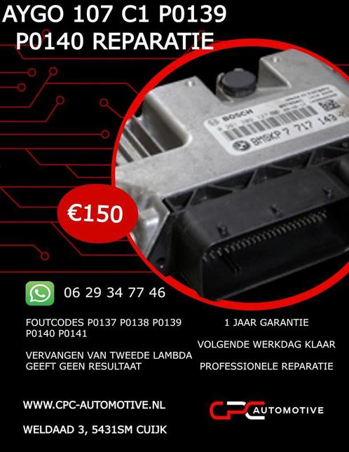 AYGO 107 C1 P0138 P0139 P0140 P0141 REPARATIE ME17.9.52, Auto-onderdelen, Elektronica en Kabels, Gereviseerd, Citroën, Peugeot