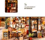 Robotime Tipsy Restaurant Miniatuurhuisje Bouwpakket Mode..., Hobby en Vrije tijd, Modelbouw | Overige, Verzenden, Nieuw