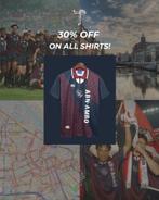 30% KORTING OP ALLE VOETBALSHIRTS!, Verzenden, Nieuw, Buitenlandse clubs, Shirt