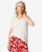 HEMA Dames T-shirt Evie wit, Verzenden, Nieuw