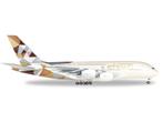 Schaal 1:200 Herpa 557092-001 Etihad Airways Airbus A380..., Ophalen of Verzenden, Gebruikt