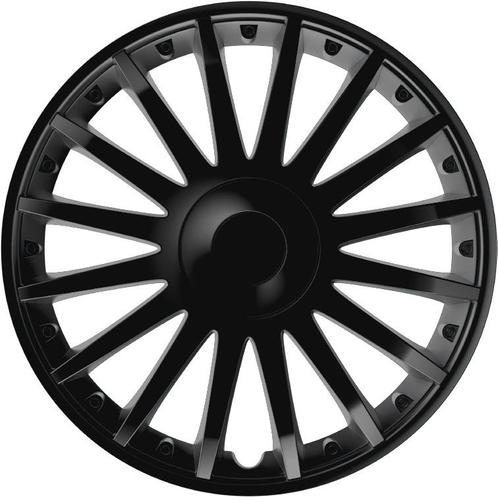 Wieldoppen  Crystal  Zwart 13 Inch, Auto diversen, Wieldoppen, Verzenden
