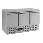 Combisteel koelwerkbank | koeling | 3-deurs | RVS | 400, Nieuw in verpakking, Koelen en Vriezen