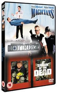 Shaun of the Dead/Hot Fuzz/Magicians DVD (2008) Simon Pegg,, Cd's en Dvd's, Dvd's | Overige Dvd's, Zo goed als nieuw, Verzenden