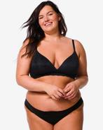 HEMA Damesstring micro kant zwart van €8.59 voor €3 sale, Kleding | Dames, Verzenden, Zwart