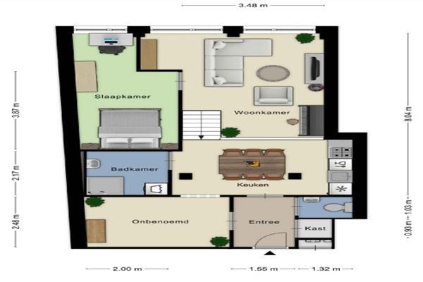 Appartement Wilhelminasingel in Weert, Huizen en Kamers, Huizen te huur, Via bemiddelaar, Limburg, Appartement