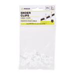 Benson Snoerclips - Kabelbeheer - 8 mm - 25 stuks - Inclu..., Doe-het-zelf en Verbouw, IJzerwaren en Bevestigingsmiddelen, Ophalen of Verzenden