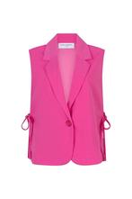 -50% Lofty Manner  Lofty Manner Gilet virginia fuchsia  maat, Kleding | Dames, Truien en Vesten, Verzenden, Nieuw, Paars