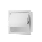 Toiletrolhouder Inbouw BWS Milan Met Klep Mat Wit, Ophalen of Verzenden, Nieuw, Bad