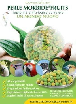 Perle Morbide Fruit - Perle Morbide Fruit groen - Eivoer, Dieren en Toebehoren, Vogels | Toebehoren, Nieuw, Verzenden