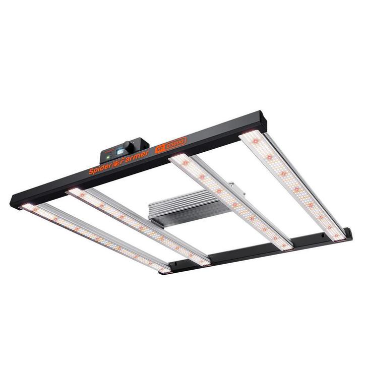 Spider Farmer G3000 (2024) 2,8 µmol/J LED Grow Light, Tuin en Terras, Kweekspullen, Nieuw, Verzenden