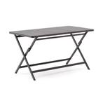 *WOONWINKEL* Kave Home Torreta Inklapbare Tuintafel Aluminiu, Tuin en Terras, Tuinsets en Loungesets, Verzenden, Nieuw