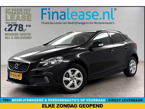 Volvo V40 1.6 T4 Cross Country 180PK Airco Cruise PDC €278pm, Auto's, Volvo, Lease, Automaat, Overige carrosserieën, Benzine, Zwart