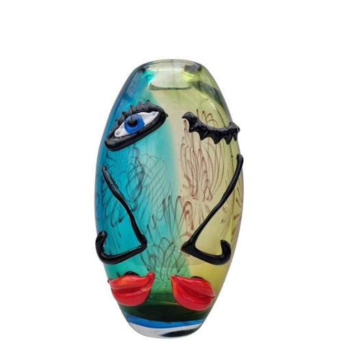 Vaas - Glas, Antiek en Kunst, Kunst | Designobjecten