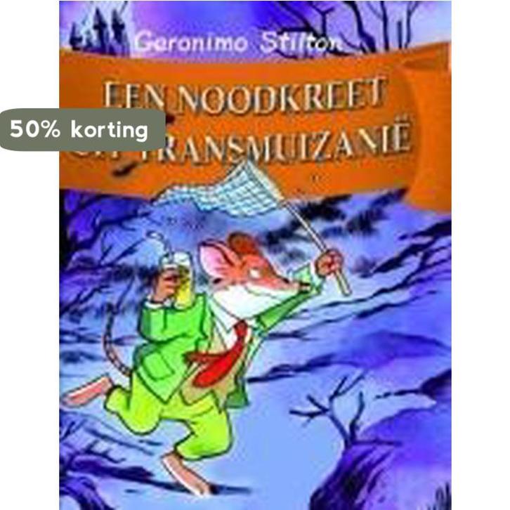 Een noodkreet uit Transmuizanie / Geronimo Stilton / 2, Boeken, Kinderboeken | Jeugd | onder 10 jaar, Zo goed als nieuw, Verzenden