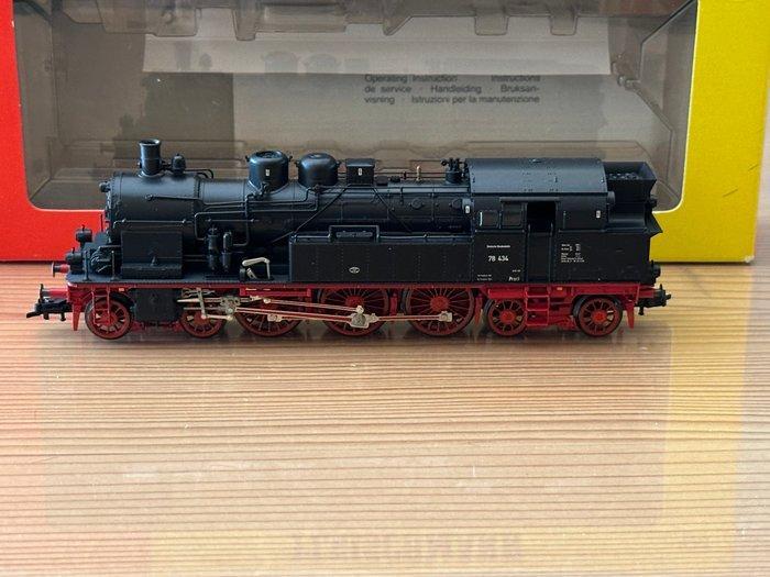Fleischmann H0 - 4078 - Stoomlocomotief (1) - BR 78 434 - DB, Hobby en Vrije tijd, Modeltreinen | H0