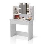 Kaptafel Zoey - Incl. LED - Wit, Verzenden, Nieuw